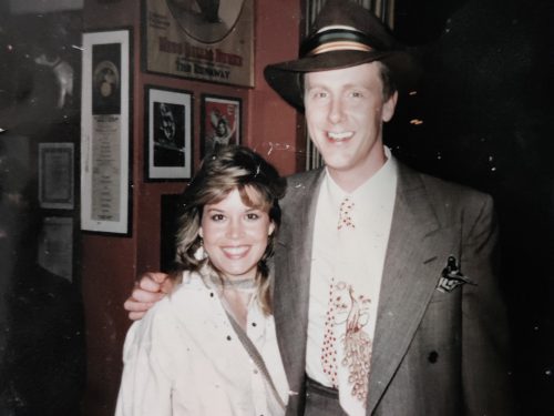 Lynetta with Harry Anderson