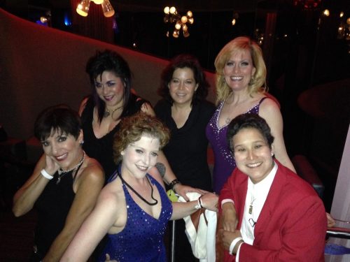 Lynetta with Sophie Evans, Joan Ducore, Luna Shimata, Lupe Nielsen, and Ariann Black