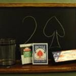 Chalkboard Prediction trick by T.A. Waters
