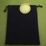 Silver Polish Coin Bag to keep your silver coins from tarnishing
